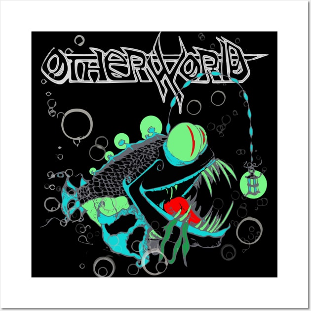 OtherWorld Angler Fish Design Wall Art by Otherworld